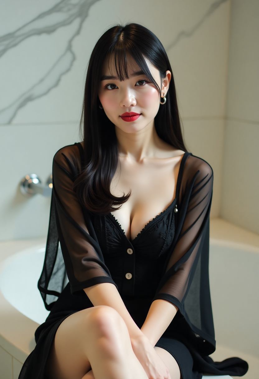绣框里的海岸海报